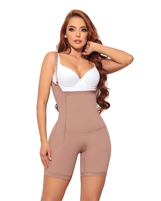 Postpartum Shapewear, 3 Lines of Hooks and Zipper , Tummy Control